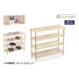 Banc à chaussures Confortime 74 x 26,5 x 64 cm (4 Unités)