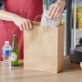 Sac en papier Algon Kraft 32 x 12 x 40 cm (24 Unités)