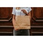 Sac en papier Algon Kraft 26 x 17 x 26 cm (24 Unités)