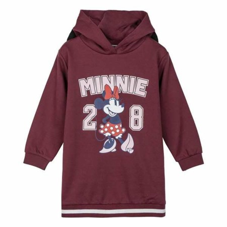 Robe Minnie Mouse Rouge foncé 7 Ans