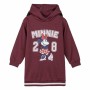 Robe Minnie Mouse Rouge foncé 7 Ans