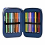 Pochette crayons The Avengers Noir 12,5 x 6,5 x 19,5 cm