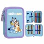 Pochette crayons Bluey Bleu clair Light Blue 12,5 x 19,5 x 4,5 cm