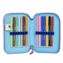 Pochette crayons Bluey Bleu clair Light Blue 12,5 x 19,5 x 4,5 cm