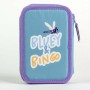 Pochette crayons Bluey Bleu clair Light Blue 12,5 x 19,5 x 4,5 cm