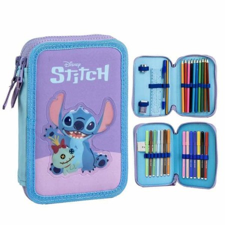 Pochette crayons Stitch 12,5 x 19,5 x 4,5 cm