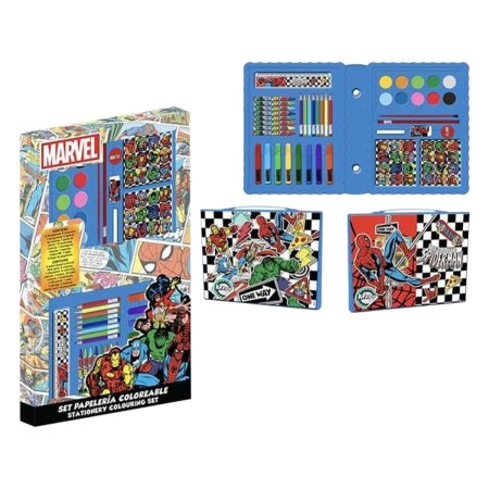 Ensemble de Papeterie The Avengers Rouge