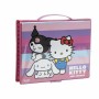 Ensemble de Papeterie Hello Kitty Blanc