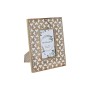 Cadre photo DKD Home Decor Verre Marron Blanc Bois de manguier Arabe (20,5 x 1,5 x 25,5 cm)