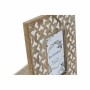 Cadre photo DKD Home Decor Verre Marron Blanc Bois de manguier Arabe (20,5 x 1,5 x 25,5 cm)