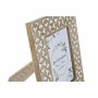 Cadre photo DKD Home Decor Verre Marron Blanc Bois de manguier Arabe (25,5 x 1,5 x 30,5 cm)