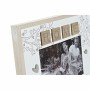 Cadre photo DKD Home Decor Verre Naturel Blanc Bois MDF Scandinave (25 x 1,5 x 20 cm)