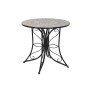 Table d'appoint Home ESPRIT Noir Multicouleur 80 x 80 x 76 cm