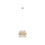 Suspension Home ESPRIT Marron Bambou 50 W 40 x 40 x 30 cm
