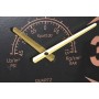 Horloge Murale Home ESPRIT Doré Argenté PVC Métal Hélices Vintage 133 x 24 x 120 cm