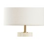 Lampe de bureau Home ESPRIT Blanc Beige Doré 50 W 220 V