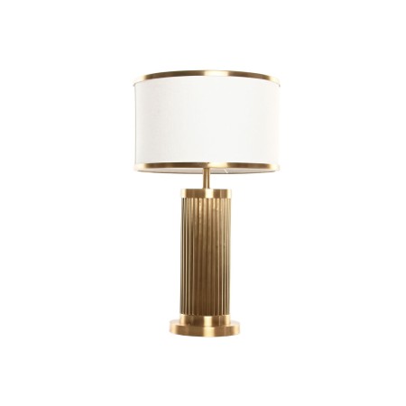 Lampe de bureau Home ESPRIT Blanc Doré 50 W 220 V