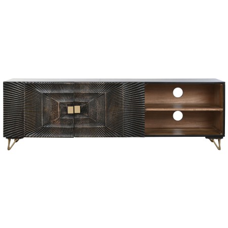 Meubles de télévision Home ESPRIT Noir 160 x 40 x 50 cm