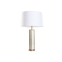 Lampe de bureau Home ESPRIT Blanc Beige Doré 50 W 220 V