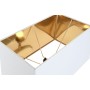 Lampe de bureau Home ESPRIT Blanc Doré 50 W 220 V