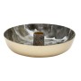 Pot à Bougie DKD Home Decor Métal Moderne (15 x 15 x 3 cm) (2 Unités)