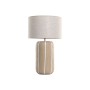 Lampe de bureau Home ESPRIT Blanc Marron 50 W 220 V