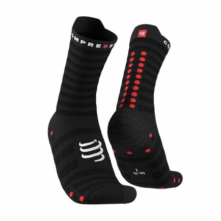 Chaussettes de Sport Compressport Pro Racing Noir 45-48