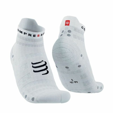 Chaussettes de Sport Compressport Pro Racing Blanc 35-38