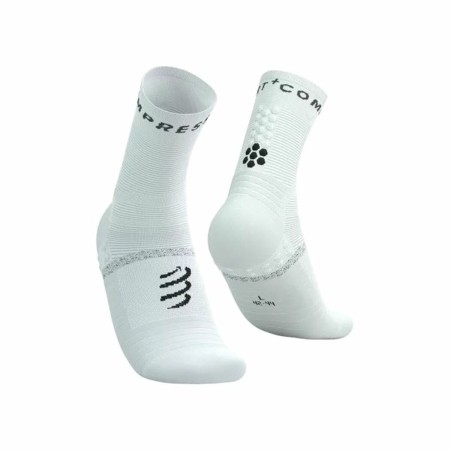 Chaussettes de Sport Compressport Pro Marathon Blanc 45-48