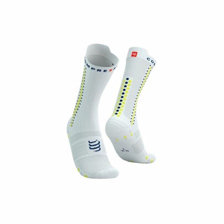 Chaussettes de Sport Compressport Pro Racing v4.0 Blanc 35-38
