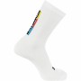 Chaussettes de Sport Salomon Pulse Race Flag Crew Blanc