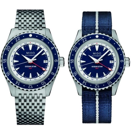 Montre Homme Mido OCEAN STAR GMT SPECIAL EDITION Argenté