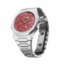 Montre Homme D1 Milano ULTRA THIN BARN RED Noir Argenté (Ø 40 mm)