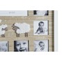 Cadre photo DKD Home Decor Naturel Blanc Bébé Mouton Bois MDF (37 x 1,8 x 37 cm) (12 Unités)