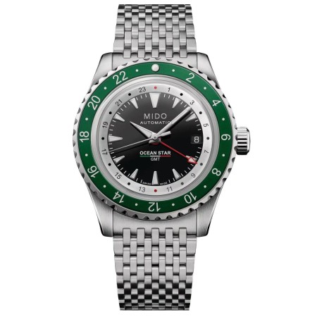 Montre Homme Mido OCEAN STAR GMT LIMITED EDITION Argenté