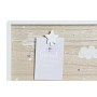 Cadre photo DKD Home Decor Naturel Blanc Bébé Mouton Bois MDF (40 x 2 x 25 cm)