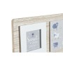 Cadre photo DKD Home Decor Naturel Blanc Bébé Mouton Bois MDF (36 x 2 x 26 cm)