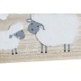 Cadre photo DKD Home Decor Naturel Blanc Bébé Mouton Bois MDF (36 x 2 x 26 cm)