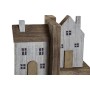 porte-livre DKD Home Decor Naturel MDF Maisons (12 x 9 x 16 cm)