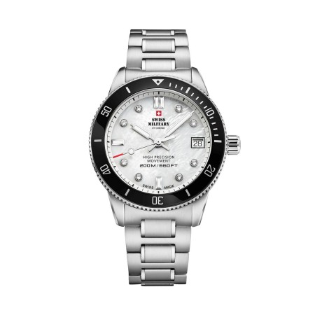 Montre Homme Swiss Military Chrono SM34089.03 Argenté