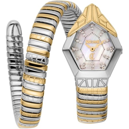 Montre Femme Just Cavalli SNAKE Argenté Doré (Ø 32 mm)