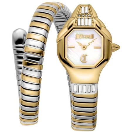 Montre Femme Just Cavalli SNAKE Argenté Doré (Ø 20 mm)