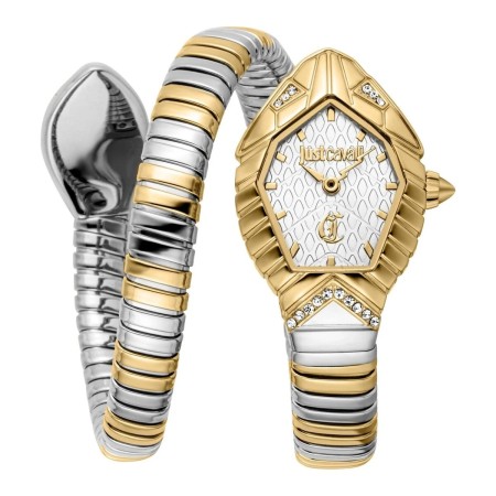 Montre Femme Just Cavalli SNAKE Argenté Doré (Ø 22 mm)