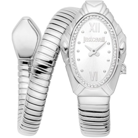 Montre Femme Just Cavalli SNAKE Argenté (Ø 25 mm)