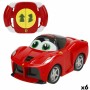 Voiture Télécommandée Ferrari 13 x 6,5 x 7,5 cm (6 Unités)
