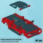 Set de construction Colorbaby Voiture 457 Pièces