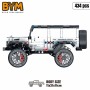 Set de construction Colorbaby Voiture 434 Pièces