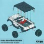Set de construction Colorbaby Voiture 434 Pièces