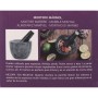 Mortero de cocina Quttin Granito 10 x 10 x 8 cm (12 Unidades)