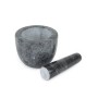 Mortero de cocina Quttin Granito 10 x 10 x 8 cm (12 Unidades)
